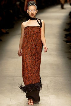 Lanvin fashion show for Spring/Summer 2003