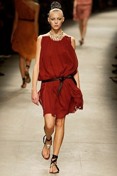 Lanvin fashion show for Spring/Summer 2003
