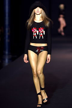 Sonia Rykiel fashion show for Spring/Summer 2003