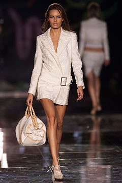 Versace fashion show for Spring/Summer 2002