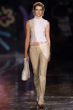 Versace fashion show for Spring/Summer 2002