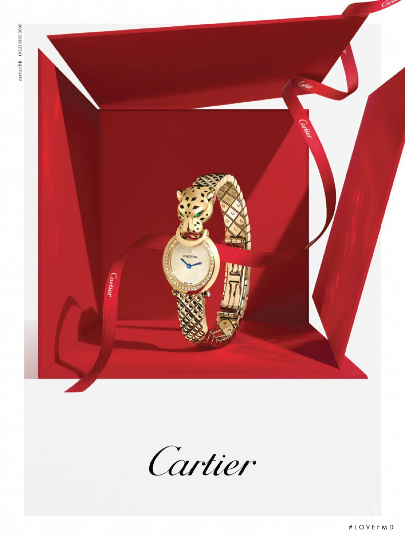 Cartier advertisement for Christmas 2021