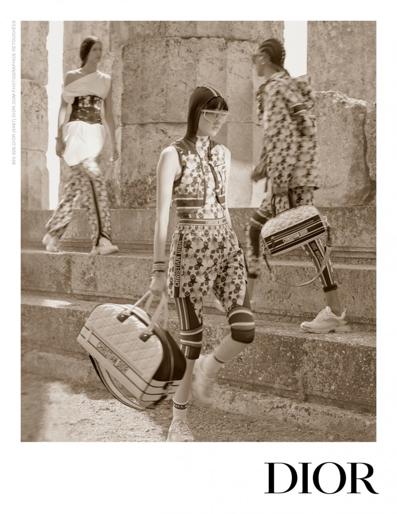 Chai Maximus featured in  the Christian Dior advertisement for Resort 2022