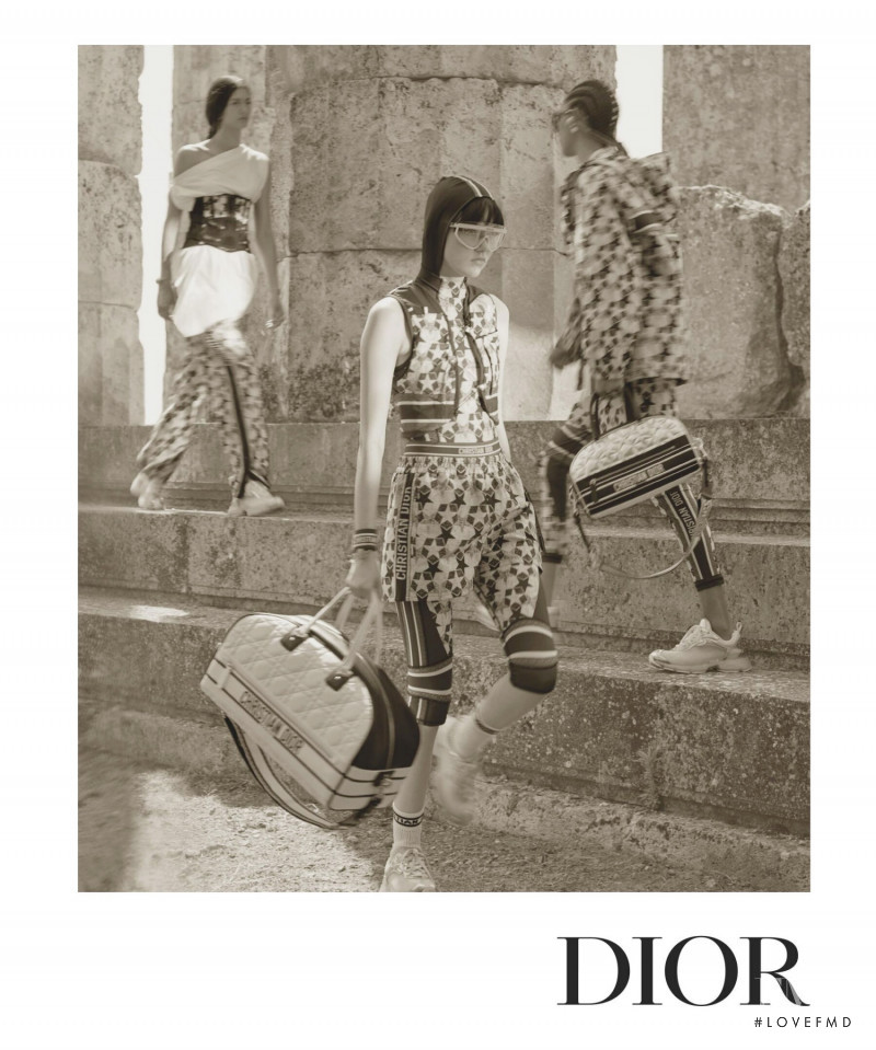 Chai Maximus featured in  the Christian Dior advertisement for Resort 2022