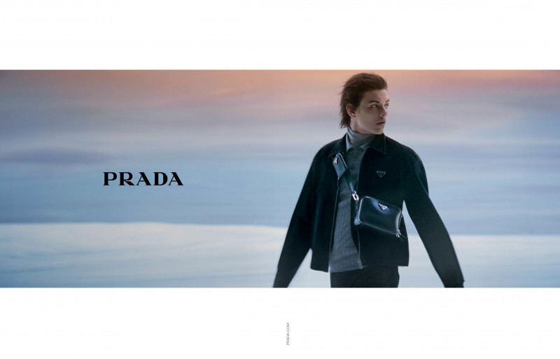 Prada advertisement for Resort 2022