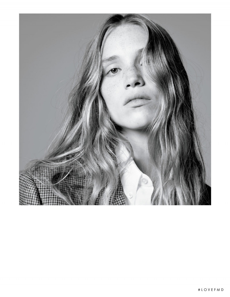 Rebecca Leigh Longendyke featured in  the Celine advertisement for Spring/Summer 2022