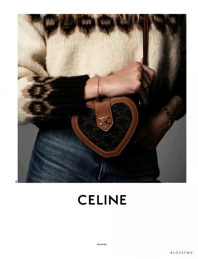 Rebecca Leigh Longendyke featured in  the Celine advertisement for Spring/Summer 2022