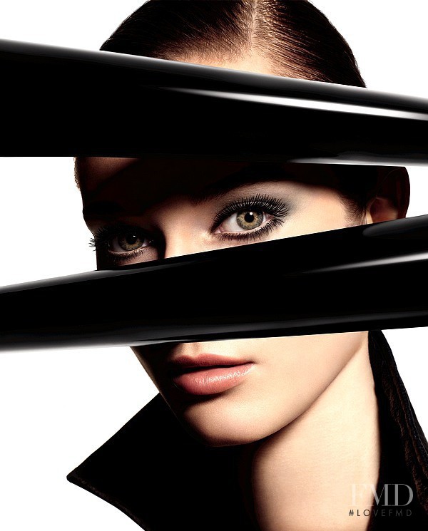 Monika Jagaciak featured in  the Chanel Beauty advertisement for Spring 2013