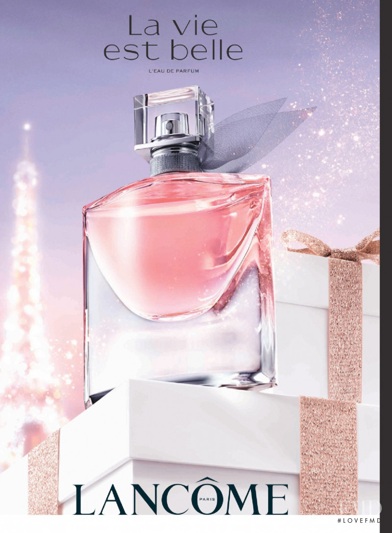 Lancome advertisement for Holiday 2021