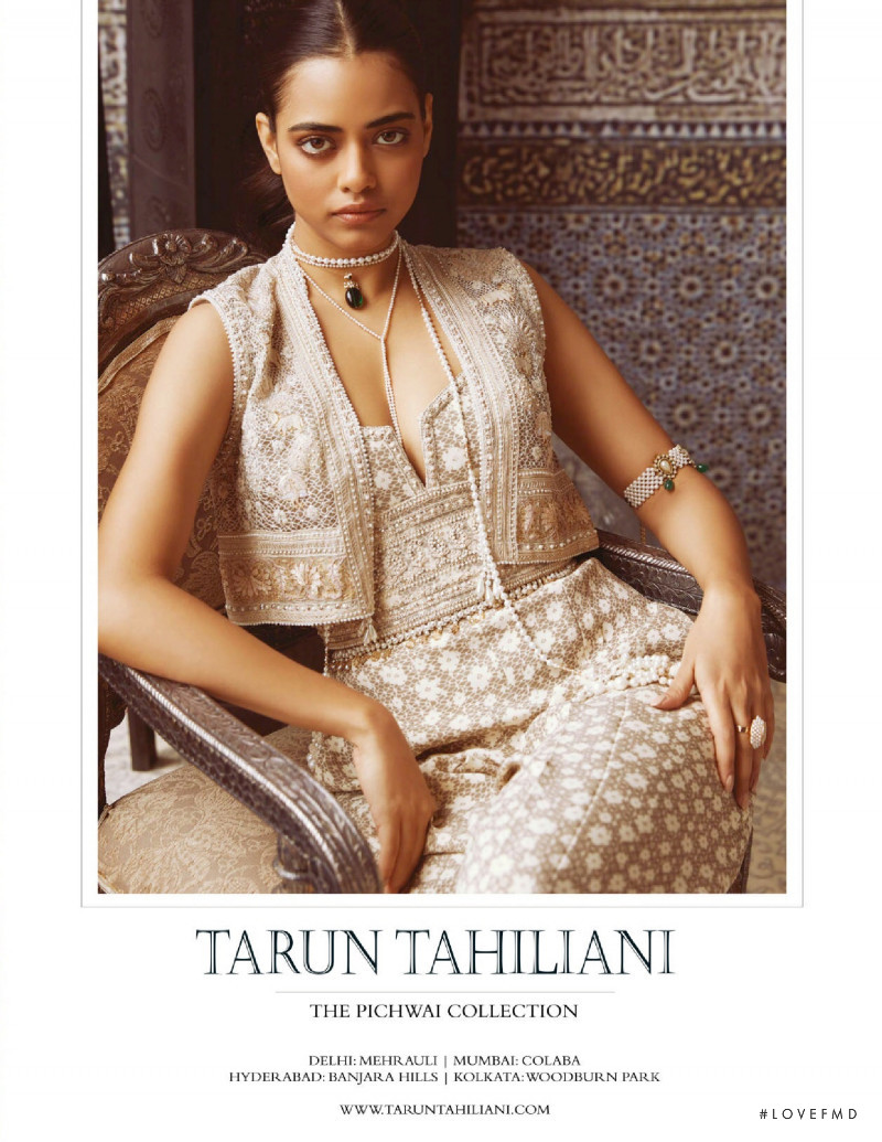 Tarun Tahiliani advertisement for Autumn/Winter 2021