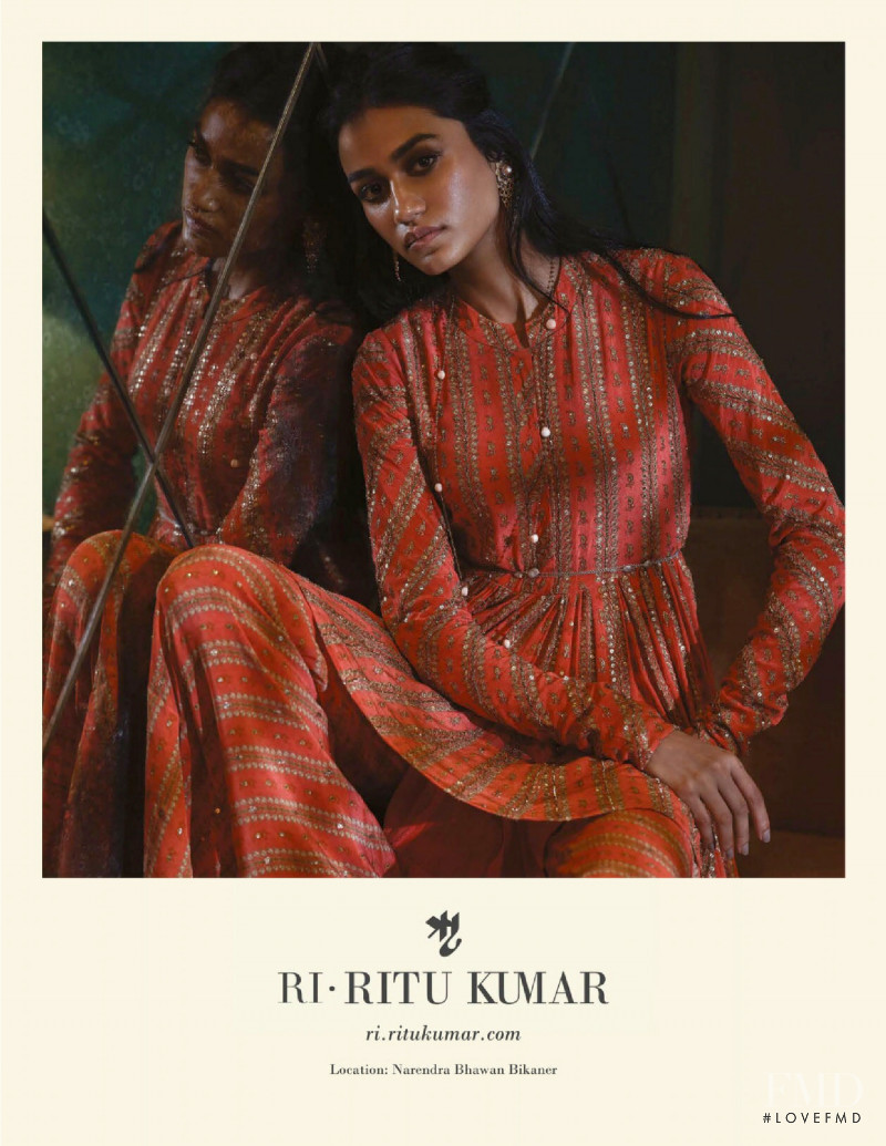 Ritu Kumar RI advertisement for Autumn/Winter 2021