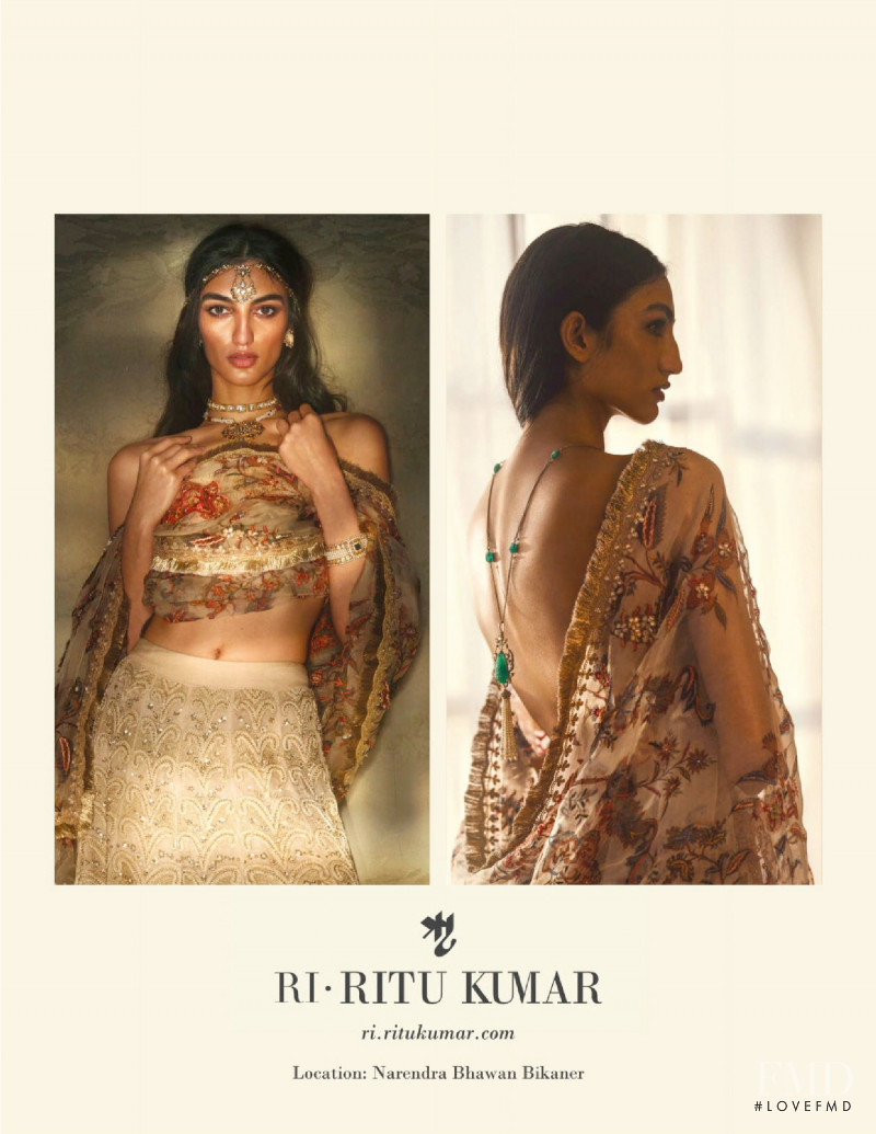 Ritu Kumar RI advertisement for Autumn/Winter 2021