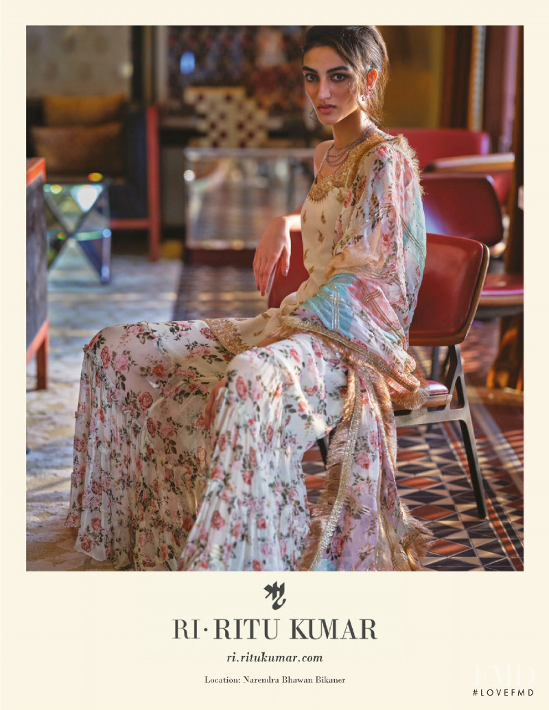 Ritu Kumar RI advertisement for Autumn/Winter 2021