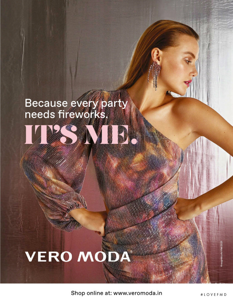Vero Moda advertisement for Holiday 2021