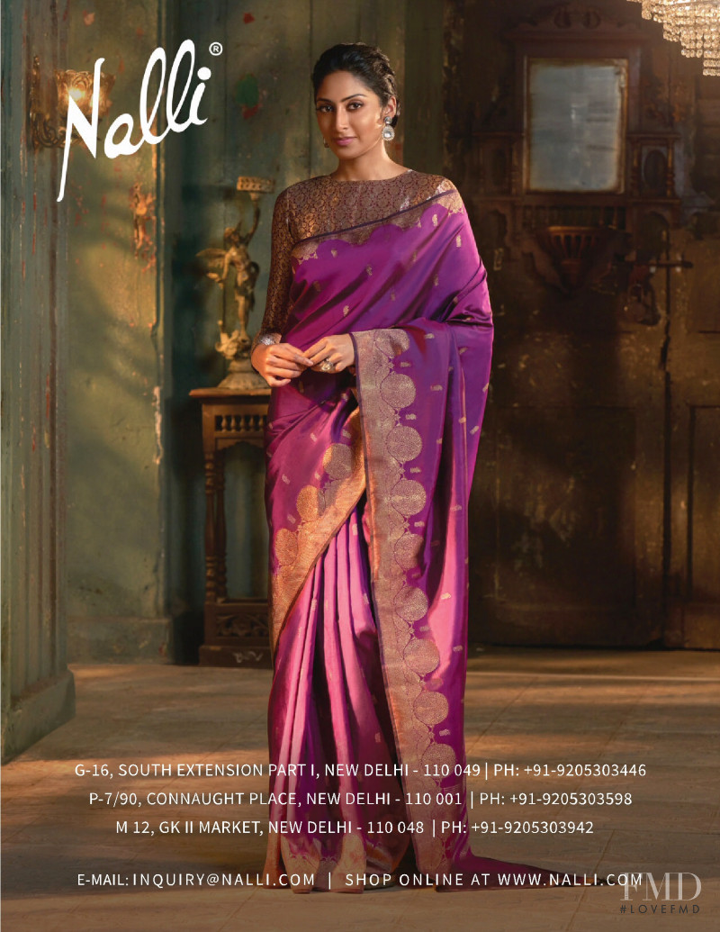 Nalli advertisement for Autumn/Winter 2021