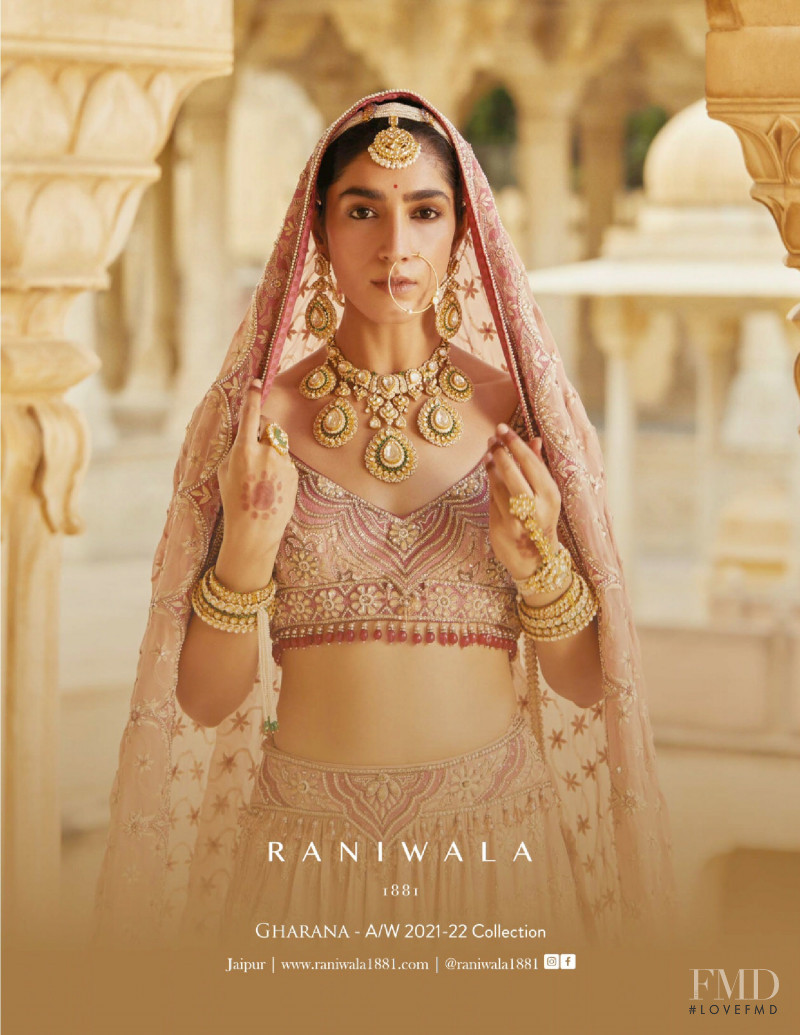 Raniwala 1881 advertisement for Autumn/Winter 2021