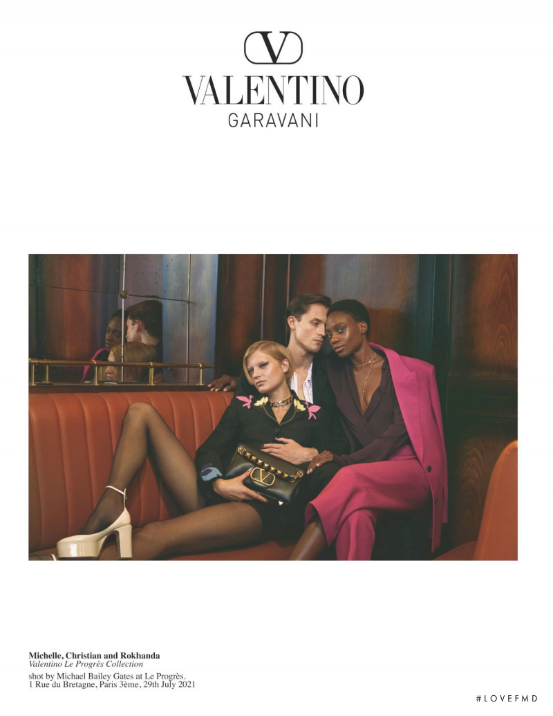 Valentino Garavani advertisement for Resort 2022