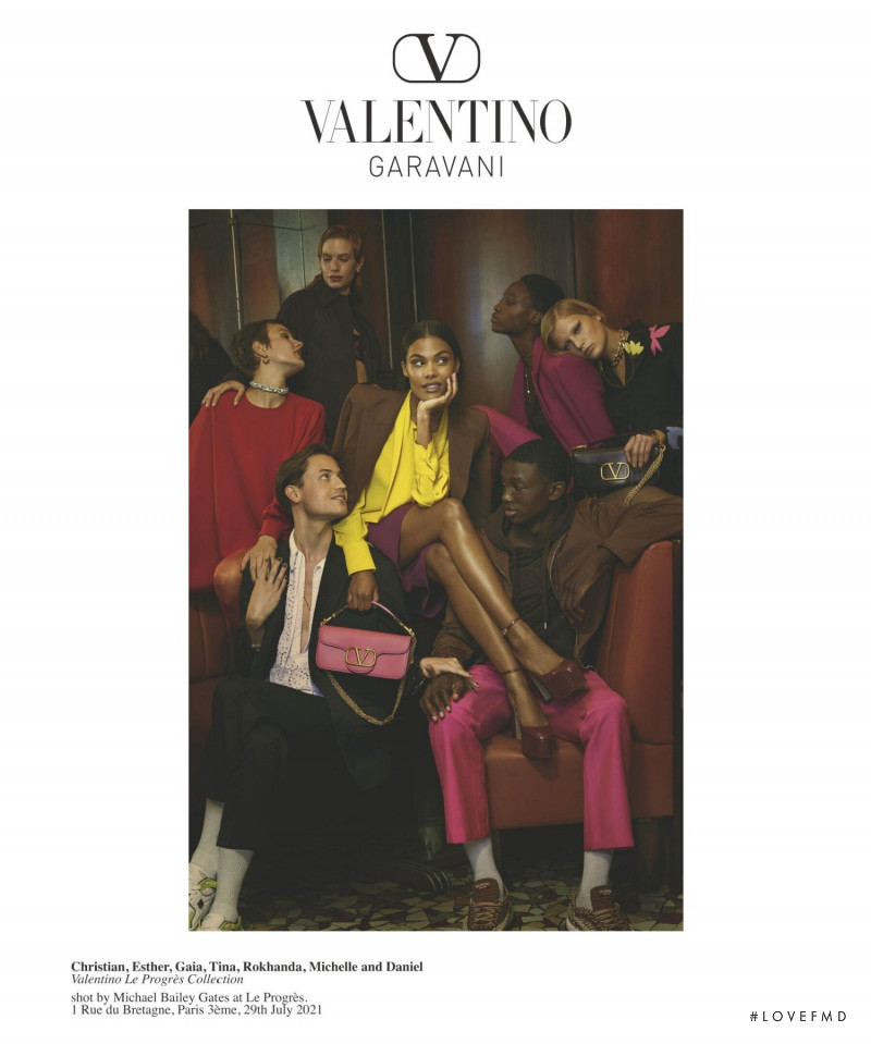 Valentino Garavani advertisement for Resort 2022