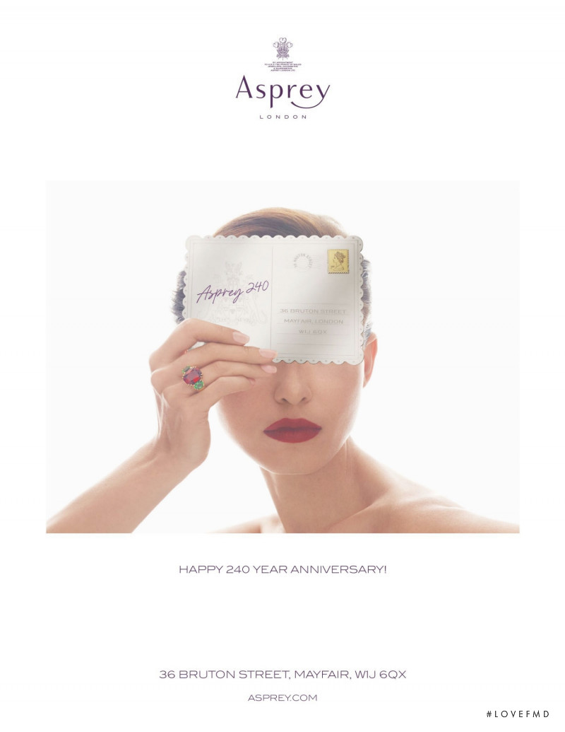 Asprey advertisement for Autumn/Winter 2021