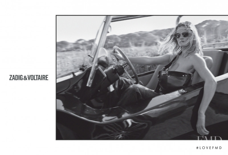 Zadig & Voltaire advertisement for Resort 2022