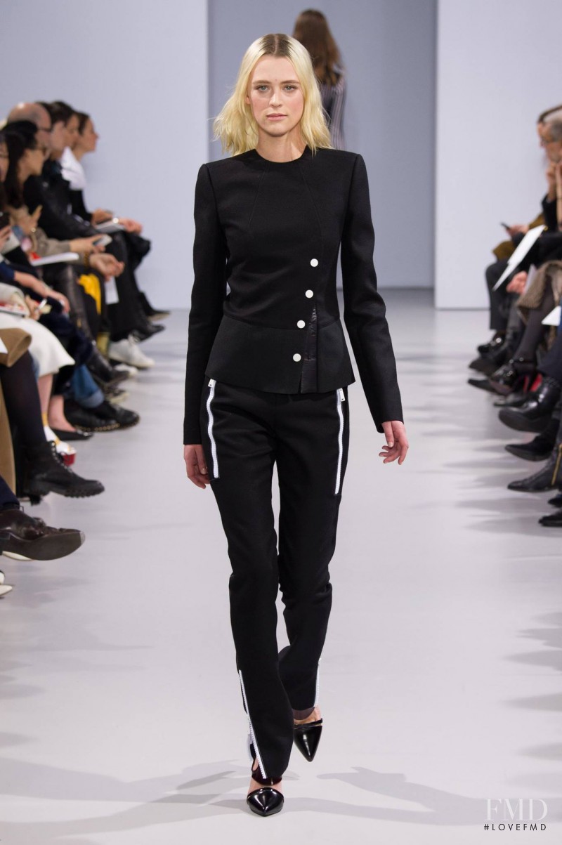 Milou van Groesen featured in  the Paco Rabanne fashion show for Autumn/Winter 2014