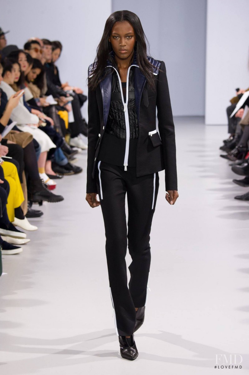 Kai Newman featured in  the Paco Rabanne fashion show for Autumn/Winter 2014