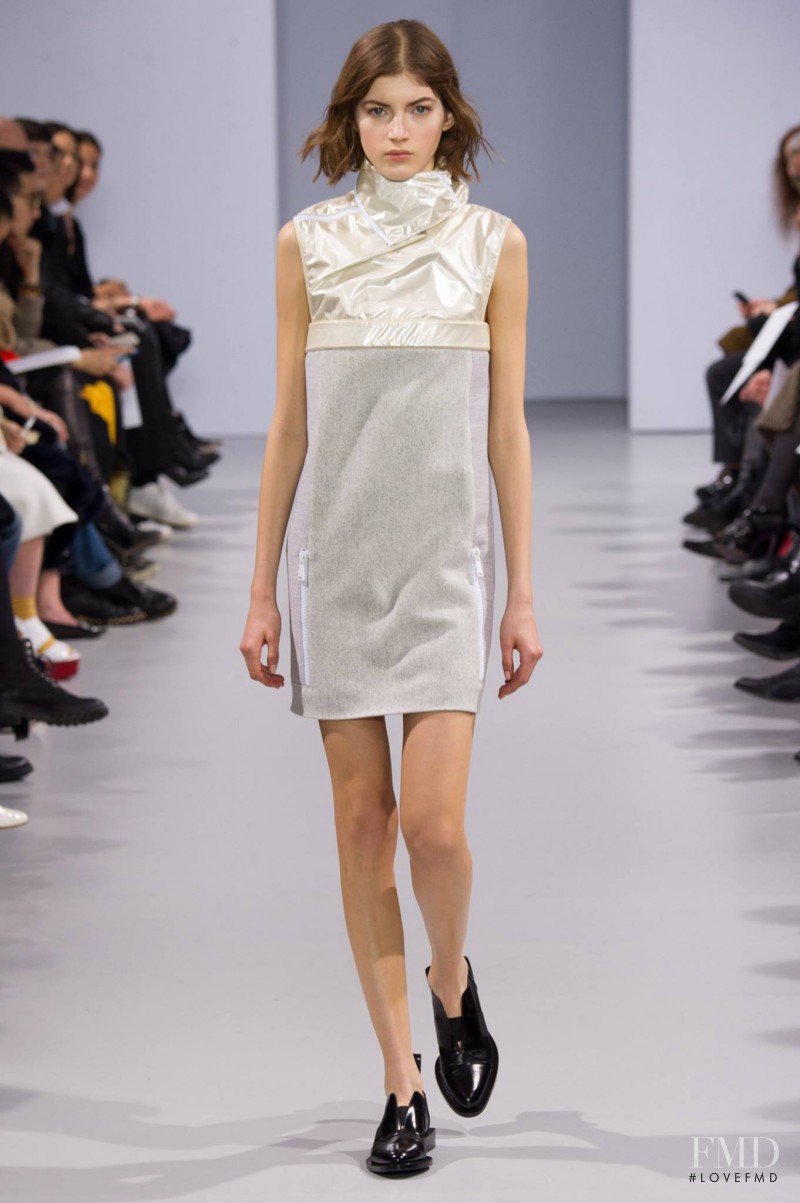 Valery Kaufman featured in  the Paco Rabanne fashion show for Autumn/Winter 2014