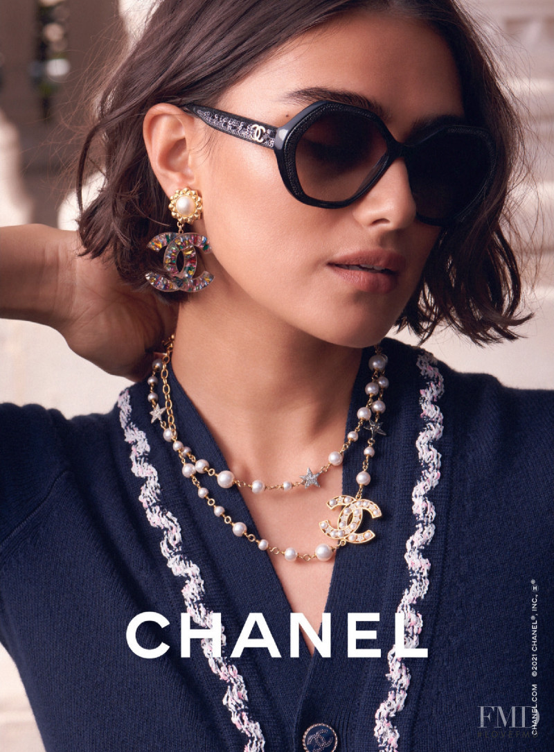 Chanel Eyewear advertisement for Resort 2022