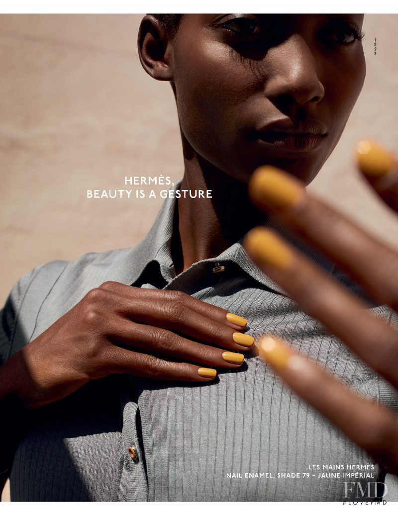 Hermes Beauty advertisement for Spring/Summer 2022