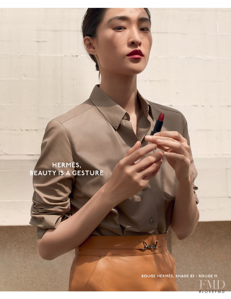 Hermes Beauty advertisement for Spring/Summer 2022