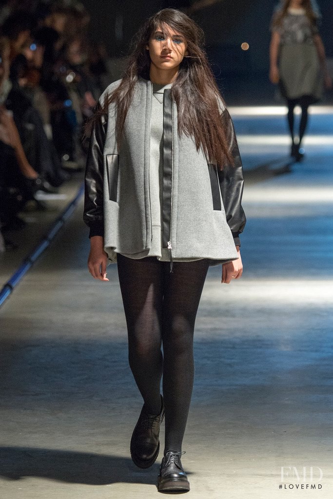 Cora Corre featured in  the Giles fashion show for Autumn/Winter 2014