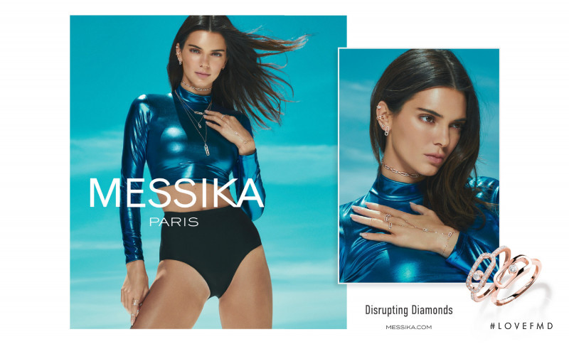 Kendall Jenner featured in  the Messika advertisement for Spring/Summer 2022