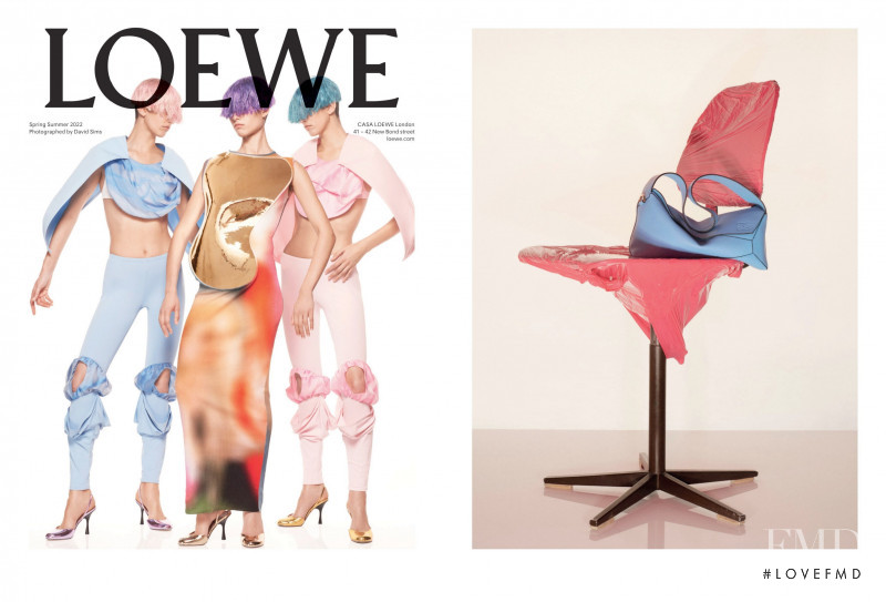 Loewe LOEWE x Spirited Away advertisement for Spring/Summer 2022