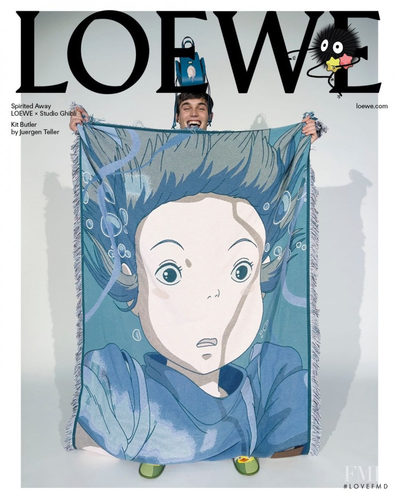 Loewe LOEWE x Spirited Away advertisement for Spring/Summer 2022