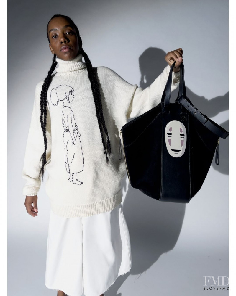 Loewe LOEWE x Spirited Away advertisement for Spring/Summer 2022