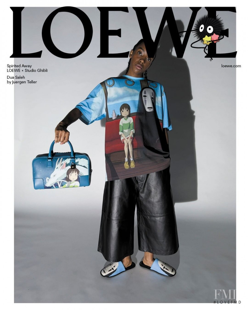 Loewe LOEWE x Spirited Away advertisement for Spring/Summer 2022