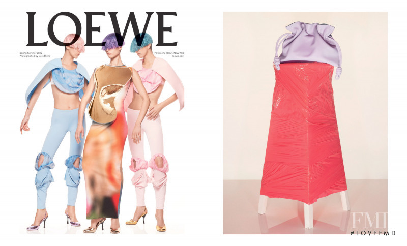 Loewe LOEWE x Spirited Away advertisement for Spring/Summer 2022