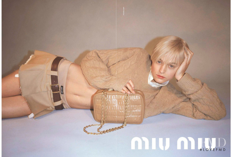 Miu Miu advertisement for Spring/Summer 2022