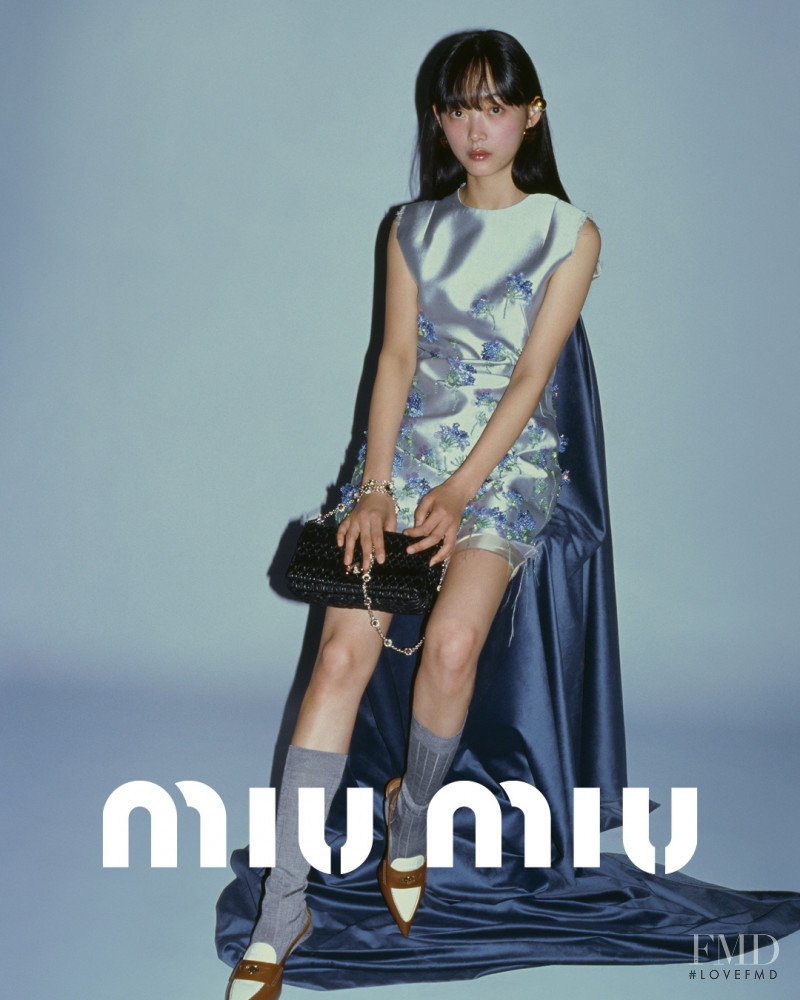 Miu Miu advertisement for Spring/Summer 2022