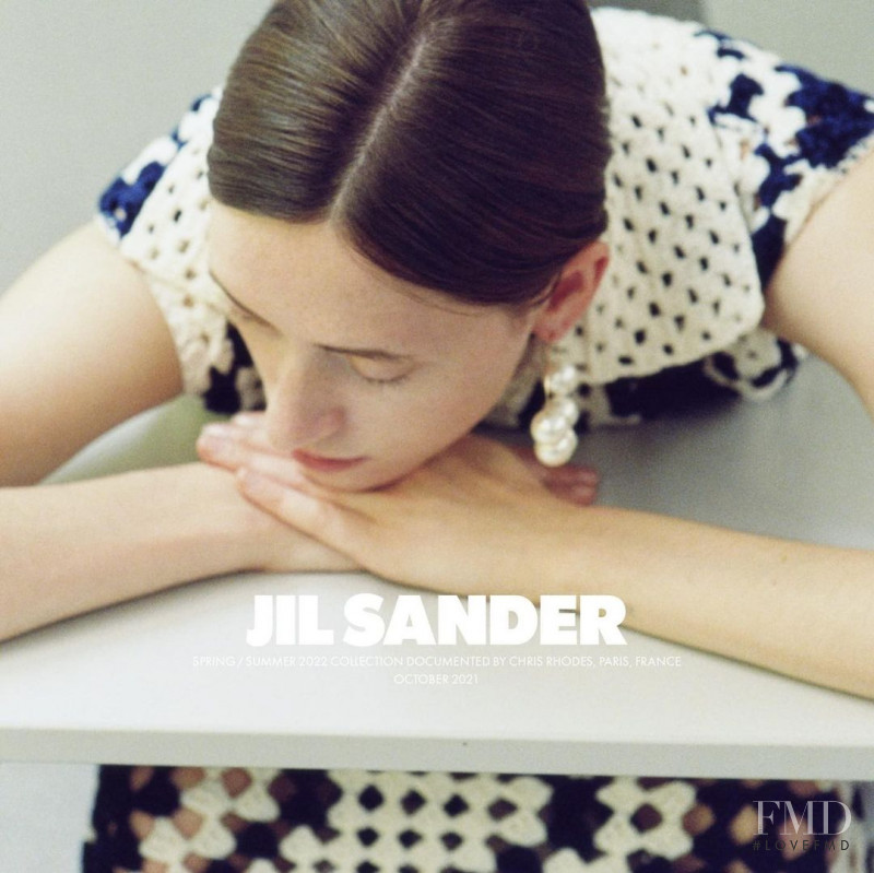 Jil Sander advertisement for Spring/Summer 2022