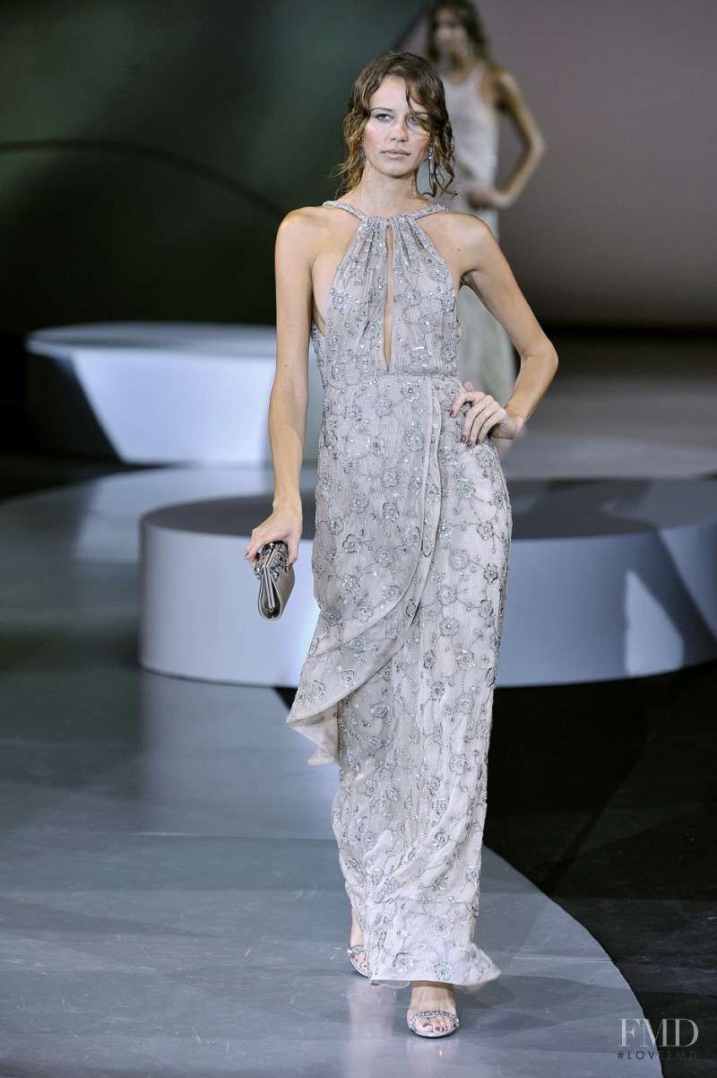 Phenelope Wulff featured in  the Giorgio Armani fashion show for Spring/Summer 2009