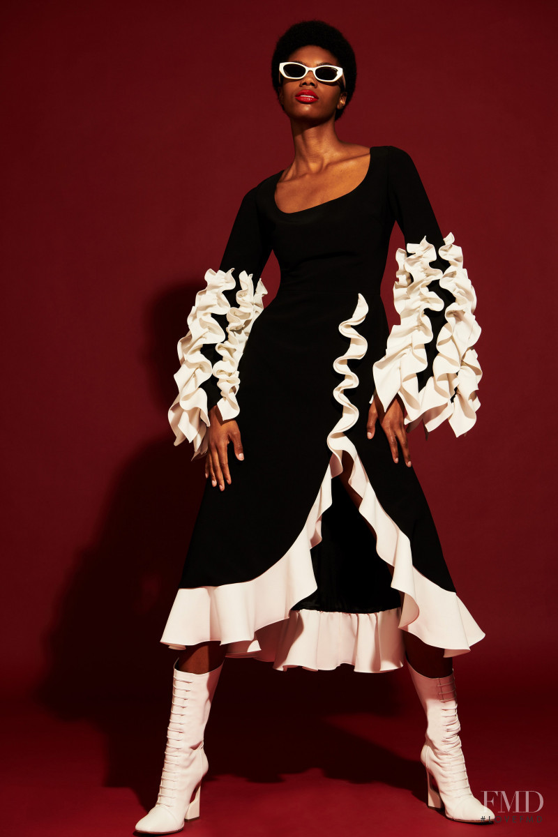 Christian Siriano lookbook for Pre-Fall 2022