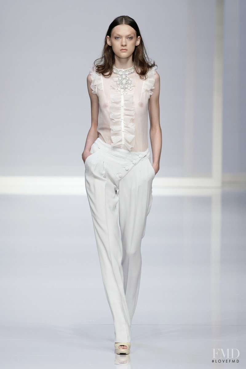 Svetlana Mukhina featured in  the Love Sex Money fashion show for Spring/Summer 2009
