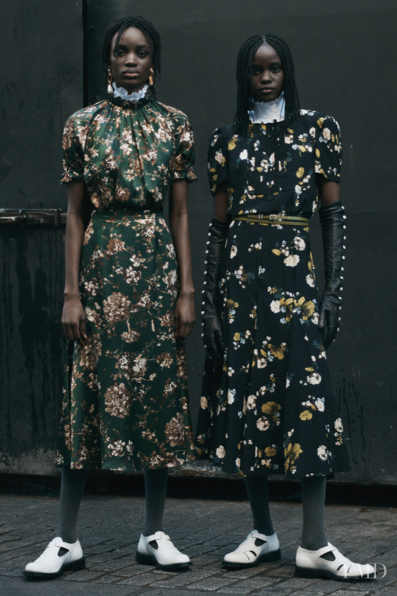 Erdem lookbook for Pre-Fall 2022