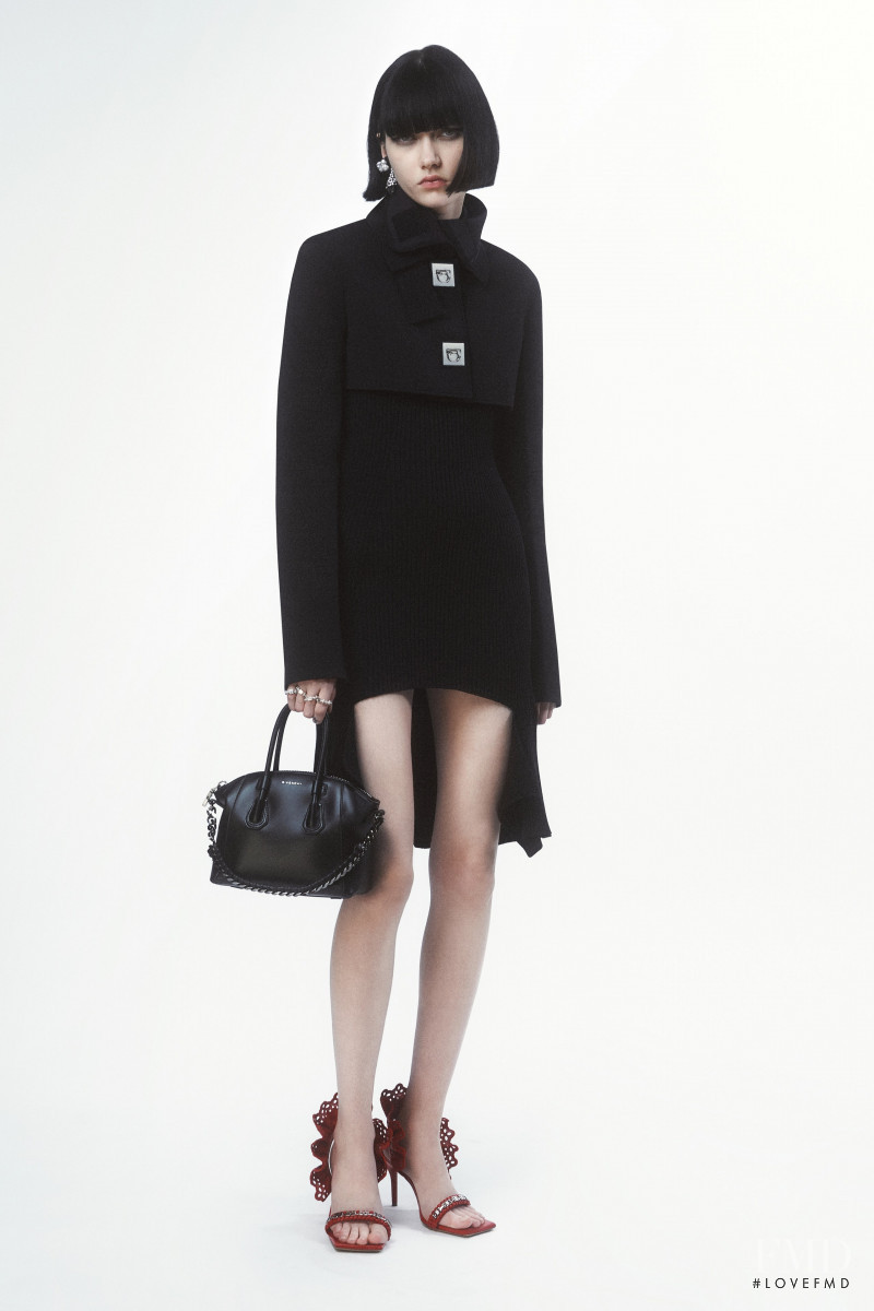 Sofia Steinberg featured in  the Givenchy lookbook for Pre-Fall 2022