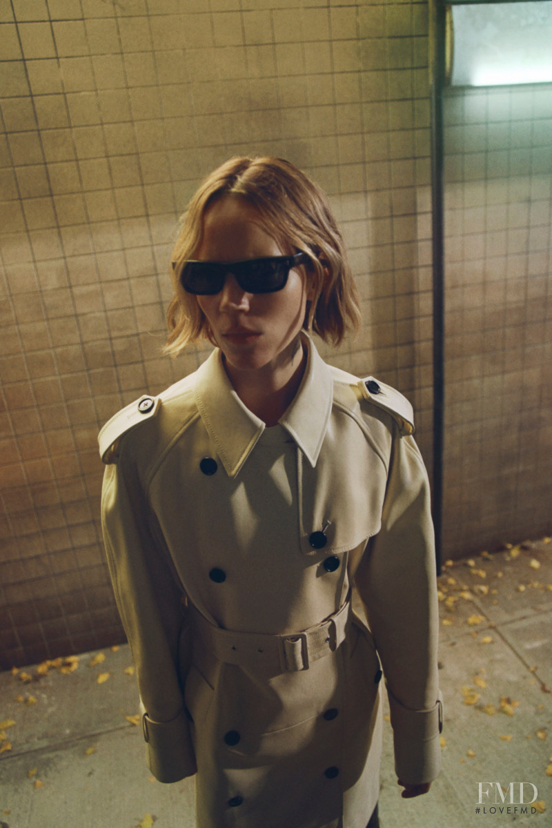 Freja Beha Erichsen featured in  the Khaite lookbook for Pre-Fall 2022