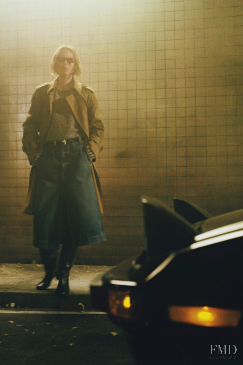 Freja Beha Erichsen featured in  the Khaite lookbook for Pre-Fall 2022