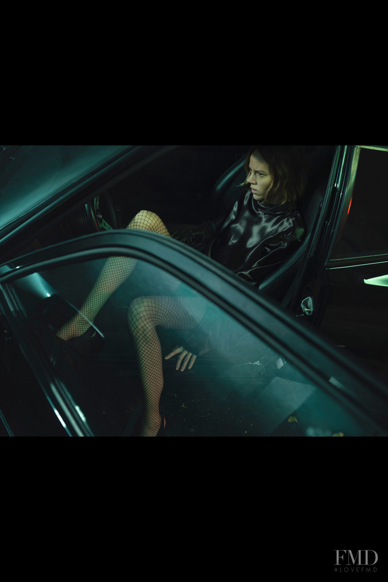 Freja Beha Erichsen featured in  the Khaite lookbook for Pre-Fall 2022