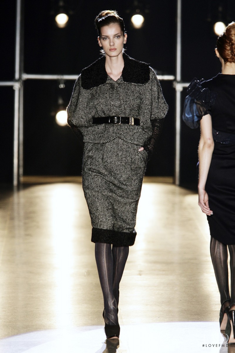 Denisa Dvorakova featured in  the Love Sex Money fashion show for Autumn/Winter 2009