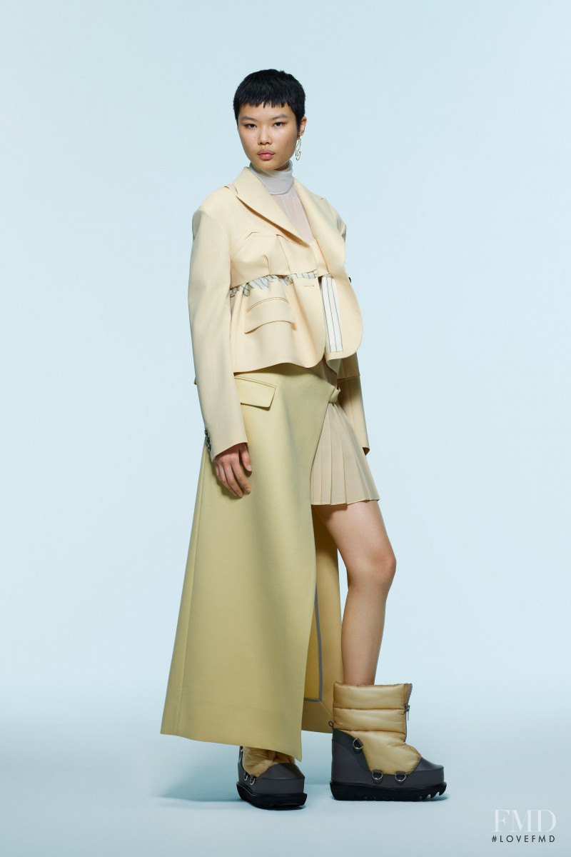 Sacai lookbook for Pre-Fall 2022